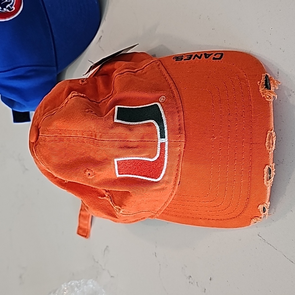 Miami Hurricanes Basball Cap Hat